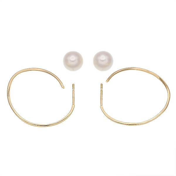 TASAKI（タサキ） ア ファイン バランス パール K18YG ピアス P8mm珠