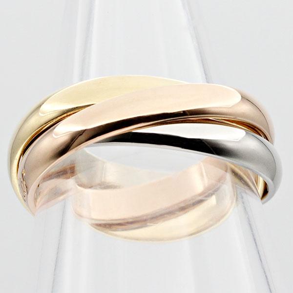 TRINITY（Cartier） カルティエ Cartier トリニティ リング #53 K18YG