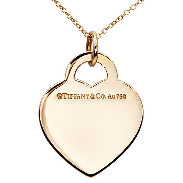 Tiffany & Coティファニー　Au750 k18 ネックレス 45cm ティファニー TIFFANY＆CO ノターントゥラブハードタグキーダイヤ