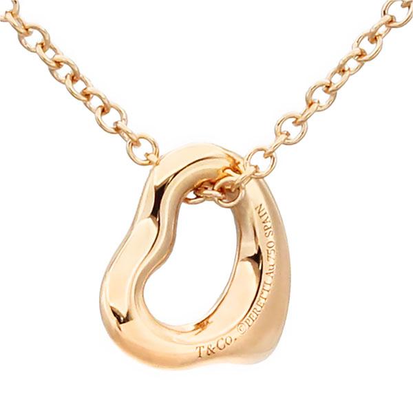 Tiffany & Co. ネックレス　オープンハート　ラージ エルサペレッティ Elsa Peretti ティファニー TIFFANY＆Co. エルサ・ペレッティ オープン
