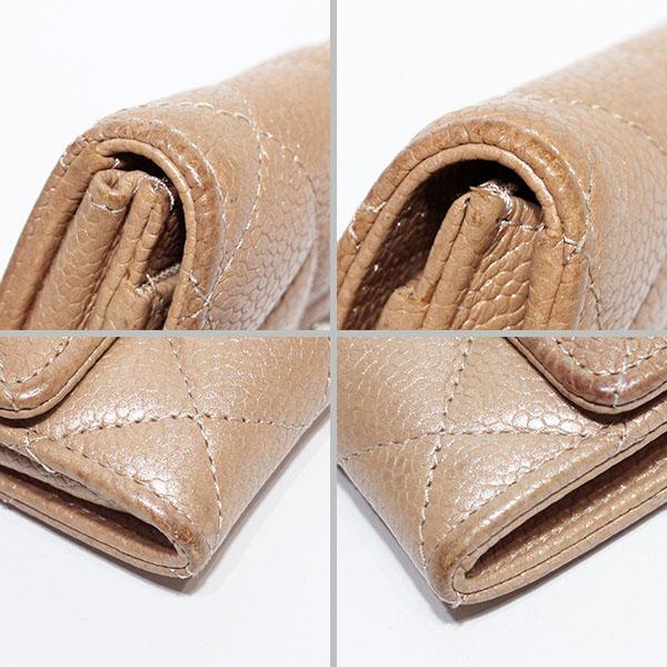 CHANEL（シャネル） キャビアスキン コインケース カードケース