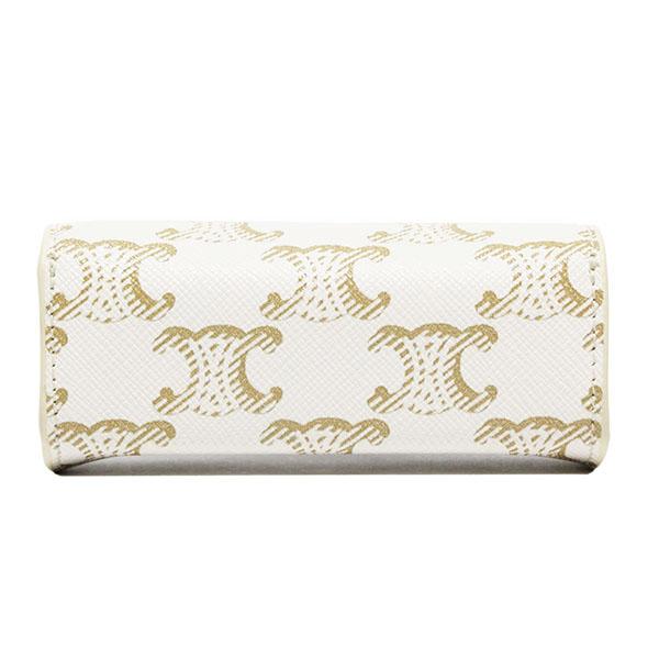 セリーヌ CELINE リングケース トリオンフキャンバス ホワイト