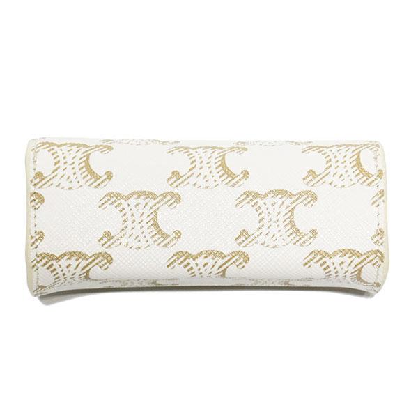 セリーヌ CELINE リングケース トリオンフキャンバス ホワイト