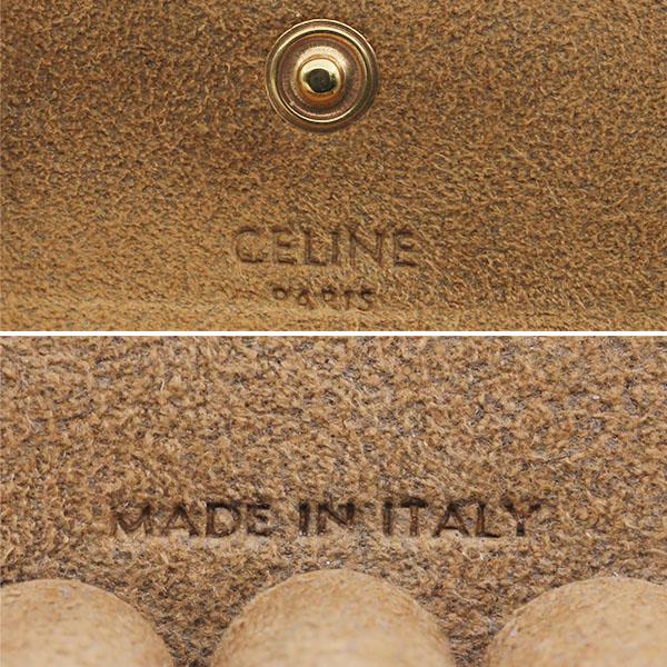 セリーヌ CELINE リングケース トリオンフキャンバス ホワイト