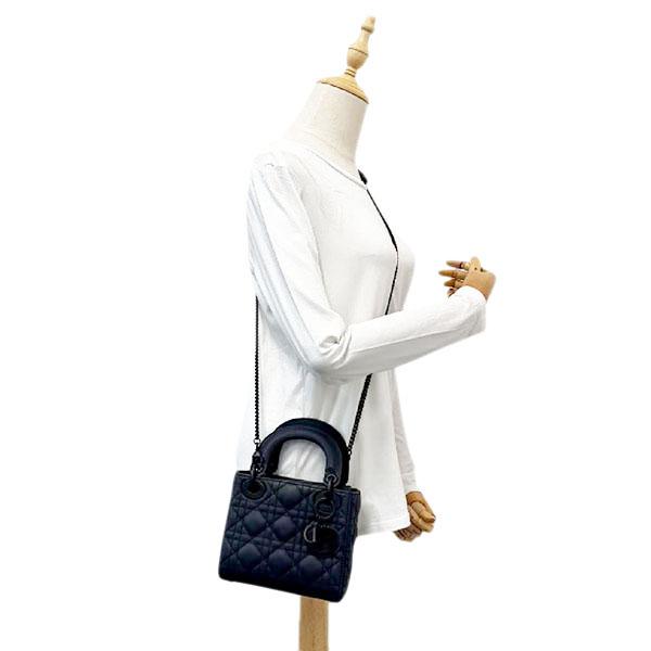 Lady Dior ディオール レディ バッグ ミニ カナージュ ウルトラマット
