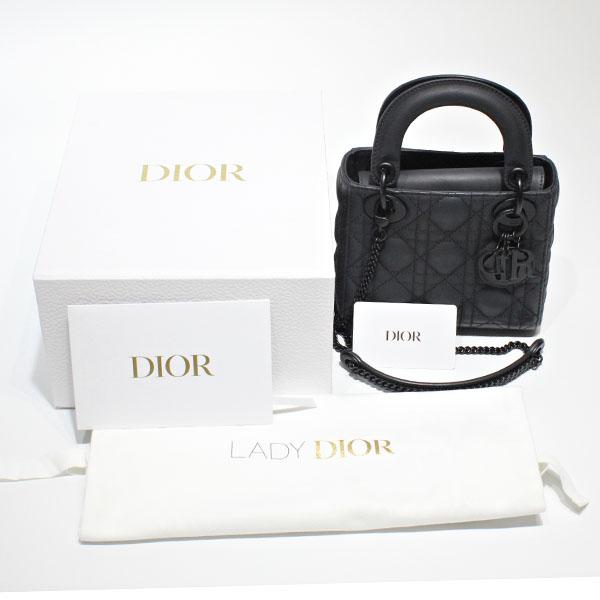 Lady Dior ディオール レディ バッグ ミニ カナージュ ウルトラマット 