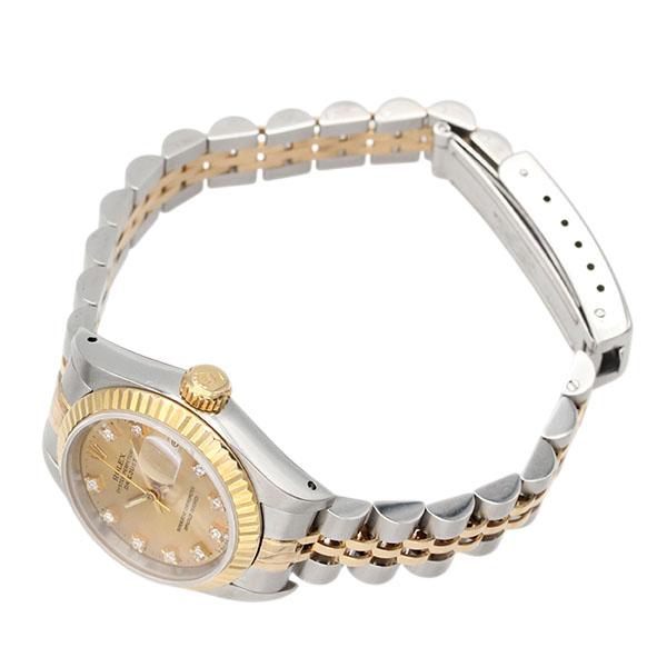 ロレックス ROLEX デイトジャスト 69173G シャンパンゴールド文字盤 10P ダイヤモンド U番 コンビ 自動巻き レディース時計 楽天市場】ロレックス ROLEX デイトジャスト 69178G 10Pダイヤモンド