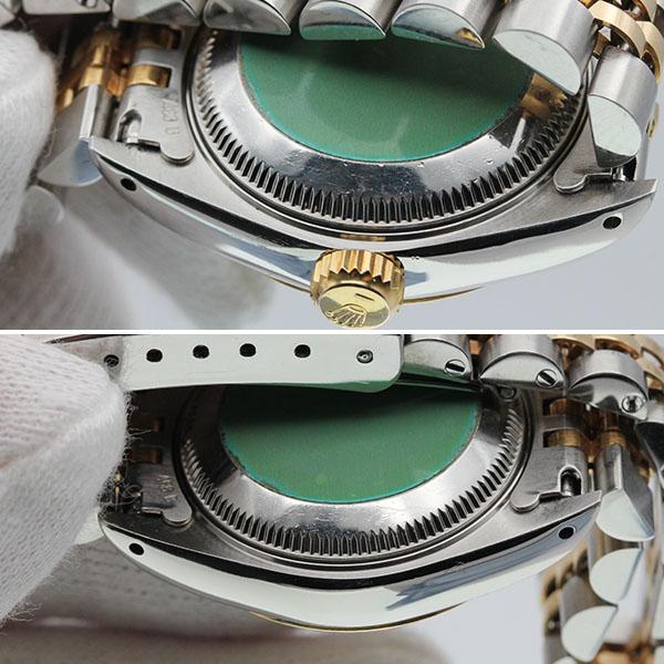 デイトジャスト ロレックス ROLEX 69173G シャンパン文字盤 SS/YG 10P