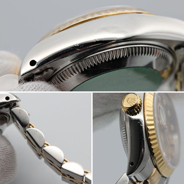 デイトジャスト ロレックス ROLEX 69173G シャンパン文字盤 SS/YG 10P