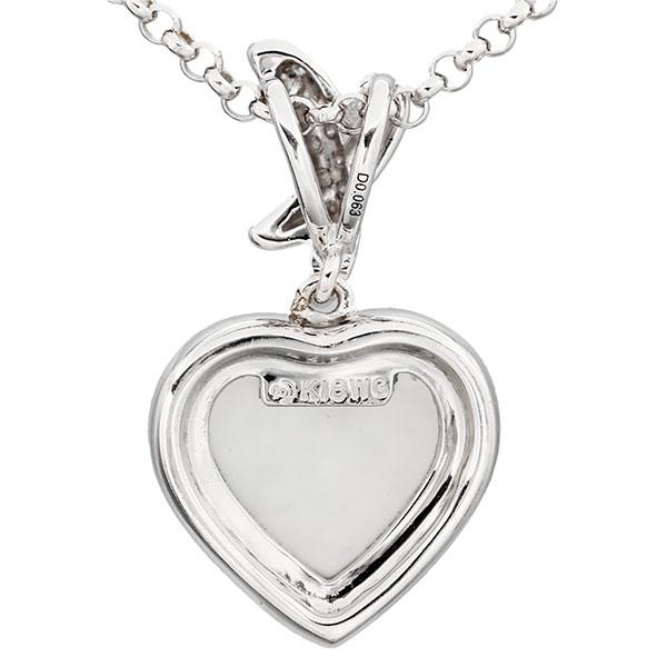 TASAKI（タサキ） ハート マベパール ダイヤモンド ネックレス 42cm D0