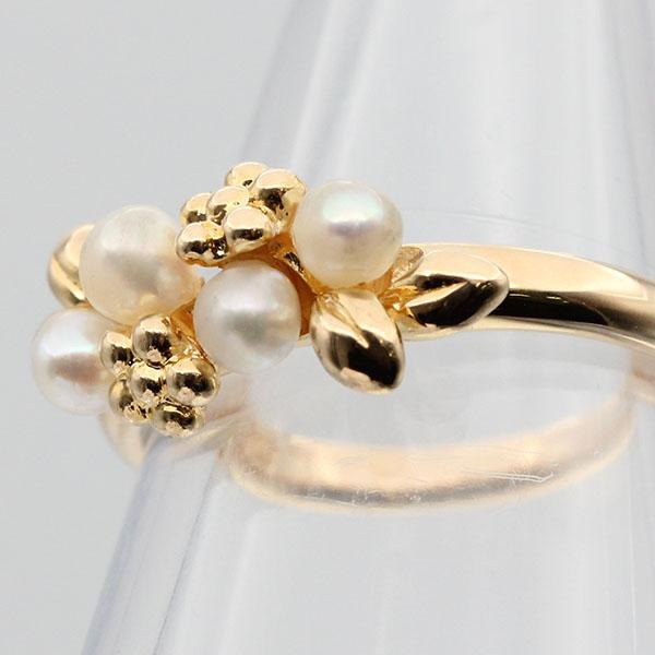 MIKIMOTO（ミキモト） MIKIMOTO K18YG パール リング 10.5号 ゴールド