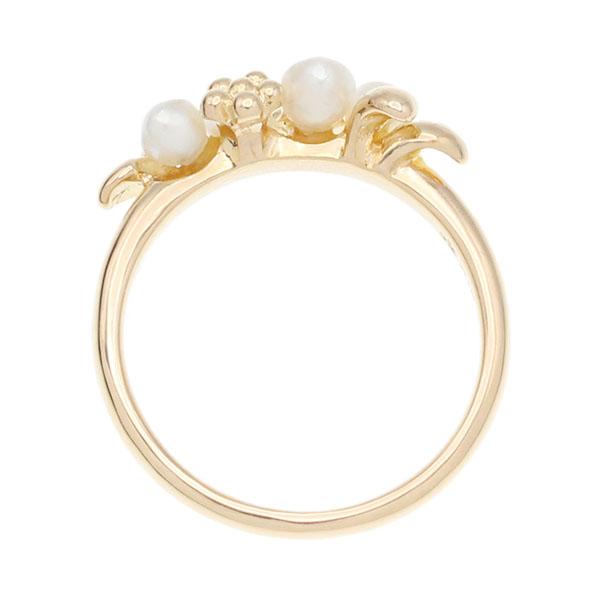 MIKIMOTO（ミキモト） MIKIMOTO K18YG パール リング 10.5号 ゴールド