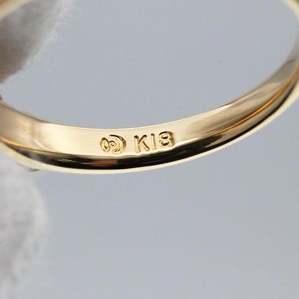 MIKIMOTO（ミキモト） MIKIMOTO K18YG パール リング 10.5号 ゴールド