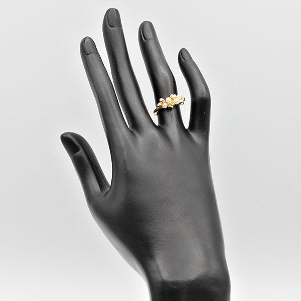 MIKIMOTO（ミキモト） MIKIMOTO K18YG パール リング 10.5号 ゴールド