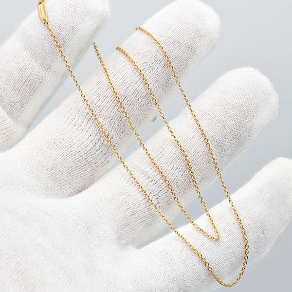 TIFFANY&Co.（ティファニー） イエローゴールド750 チェーン