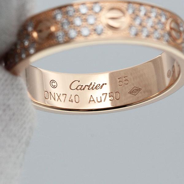 LOVE（Cartier） 新品仕上げ カルティエ Cartier ラブリング スモール