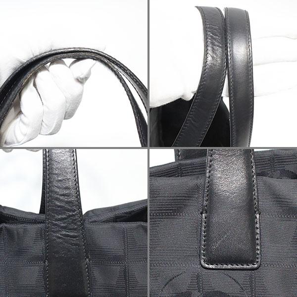 ニュートラベルライン シャネル CHANEL トートMM A15991 黒 ブラック 