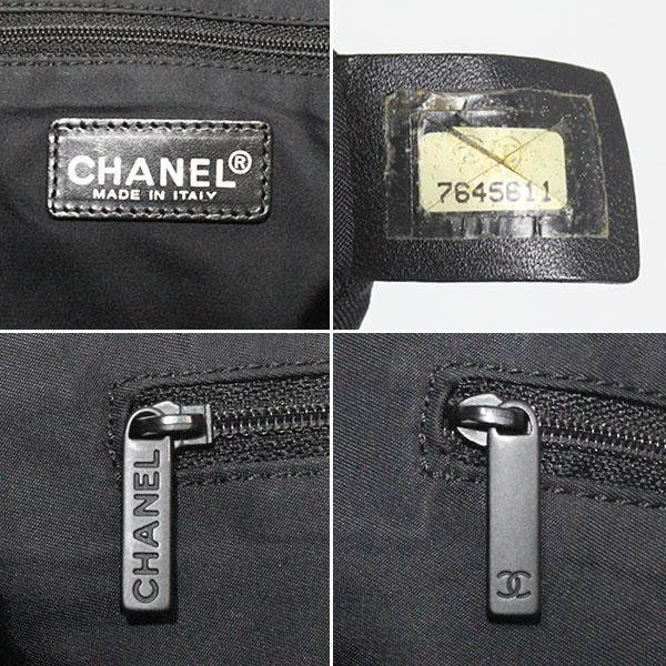 ニュートラベルライン シャネル CHANEL トートMM A15991 黒 ブラック