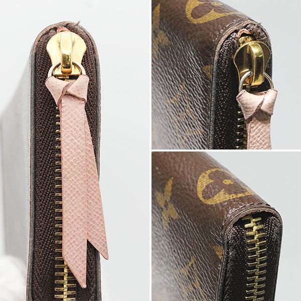 ルイヴィトン モノグラム クレマンス ローズ ジッピーウォレット M61298 クレマンス ルイ・ヴィトン LOUIS VUITTON モノグラム ポルトフォイユ