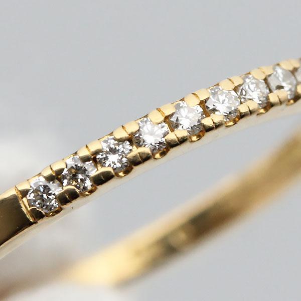 AHKAH（アーカー） ティナ K18YG ダイヤモンド リング 6号 D0.16ct