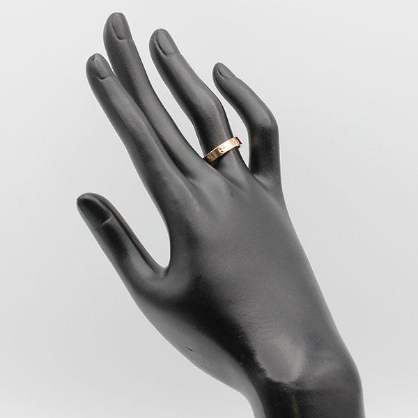 Cartier ラブリング 54号 K18 スモール LOVE（Cartier） Cartier ミニ ラブリング #54 #14 PG K18 750