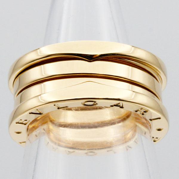 ブルガリ BVLGARI ビー・ゼロワン リング #50 K18YG 9.2g レディース 中古 正規品 18金 750 イエローゴールド ジュエリー_1
