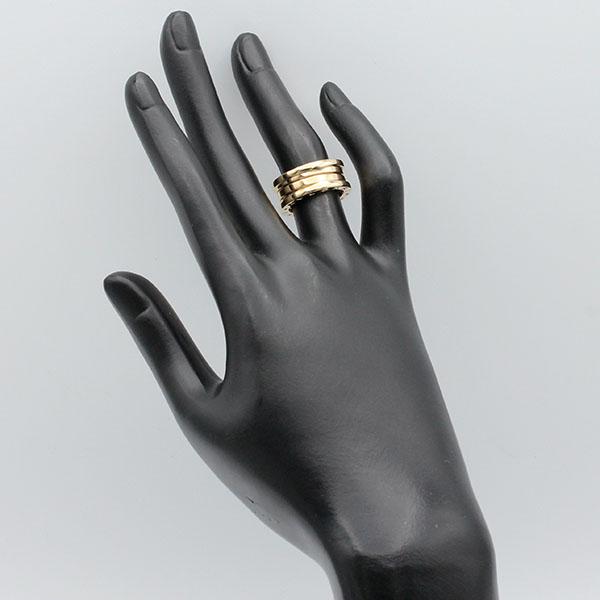 ブルガリ BVLGARI ビー・ゼロワン リング #50 K18YG 9.2g レディース 中古 正規品 18金 750 イエローゴールド ジュエリー_7