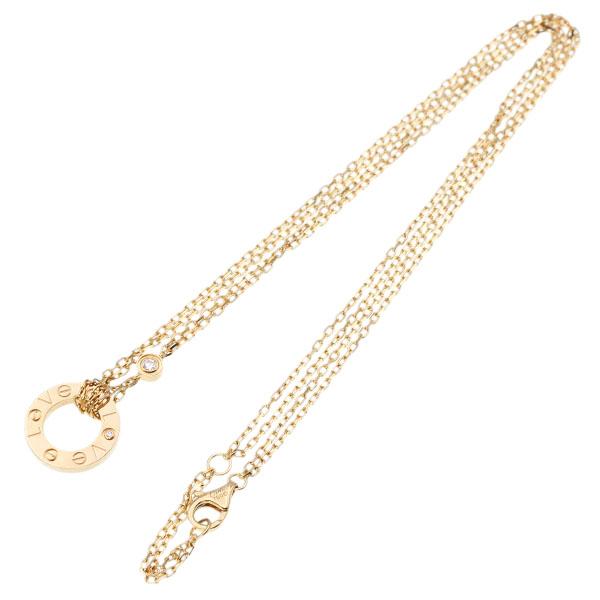 LOVE（Cartier） カルティエ Cartier ラブ サークル K18YG 2P