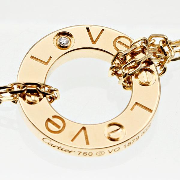 LOVE（Cartier） 新品仕上げ カルティエ Cartier ラブ サークル K18YG