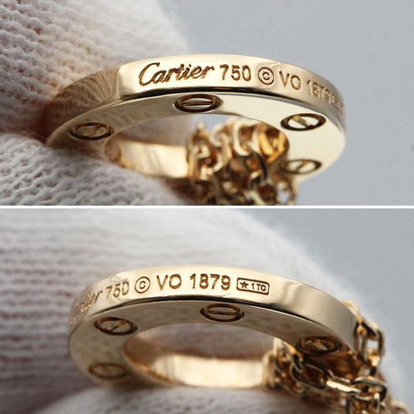 LOVE（Cartier） 新品仕上げ カルティエ Cartier ラブ サークル K18YG