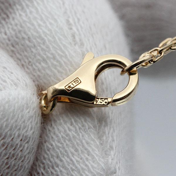 Cartier  カルティエネックレスダイヤ付き カルティエ Cartier トリニティダイヤ/ブラックセラミック ネックレス