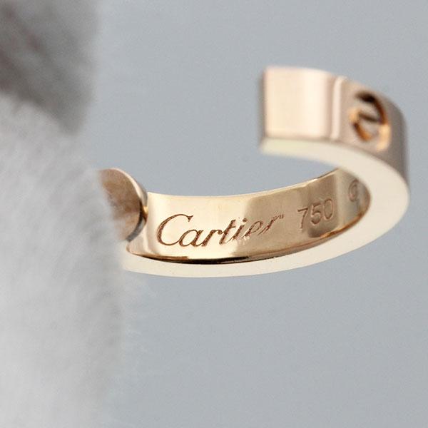 LOVE（Cartier） カルティエ Cartier ミニラブ ピアス K18PG 3.4g