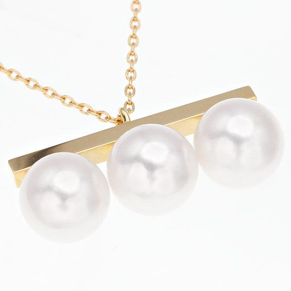 【こんぶりん】美品 TASAKI バランスネオ　ネックレス　K18YG balance(TASAKI) タサキ TASAKI バランス ネオ ネックレス あこや真珠