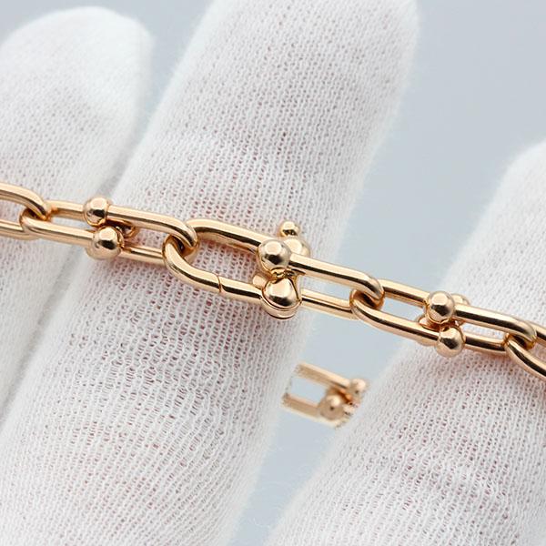 Tiffany & Co. ピンクゴールド チェーン ブレスレット ティファニー TIFFANY&Co.（ティファニー） ブレスレット T T ナロー チェーン