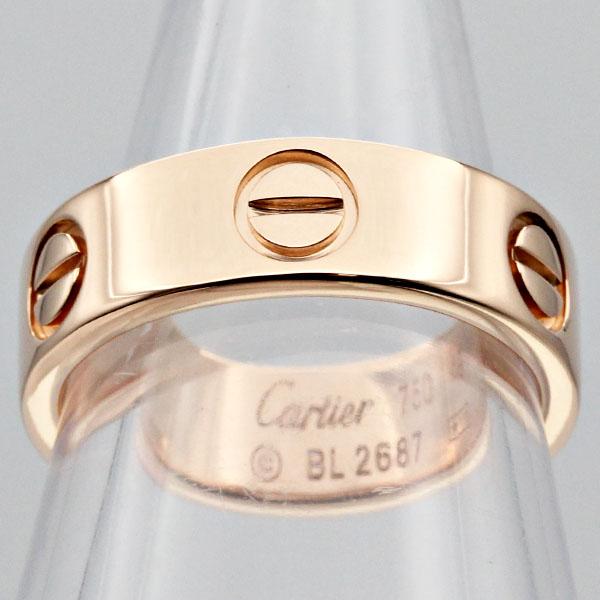 カルティエ Cartier ラブリング LoveRing 18K YG 49 LOVE（Cartier） 新品仕上げ カルティエ Cartier ラブ リング #49