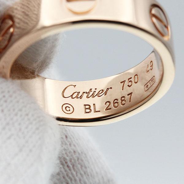 LOVE（Cartier） 新品仕上げ カルティエ Cartier ラブ リング #49