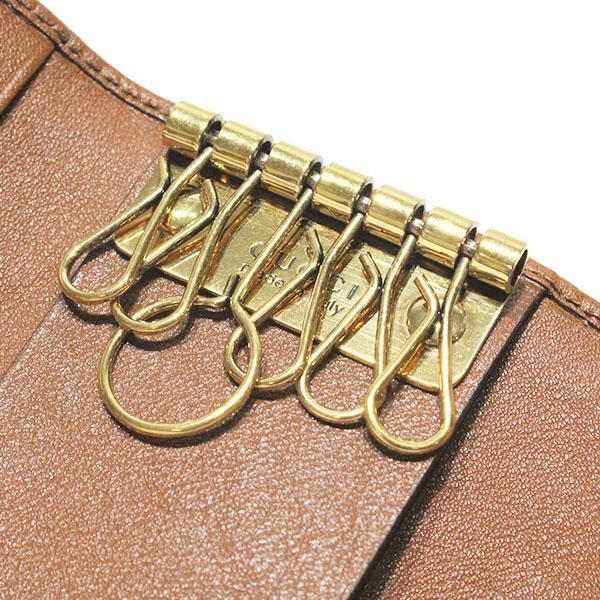 バンブー グッチ GUCCI ダイアナ DIANA 6連 キーケース 658636 レザー