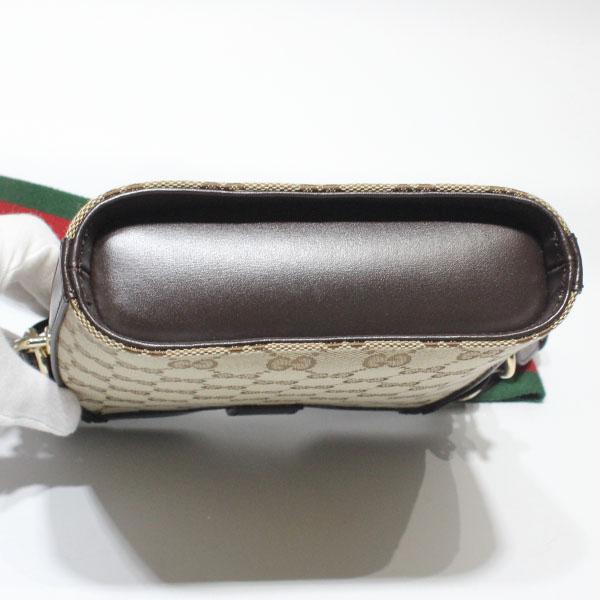 グッチ ショルダーバッグ ミニバケット GGキャンバス レザー 782919 GUCCI バッグ GUCCI（グッチ） ミニバケットバッグ ショルダーバッグ GGキャンバス
