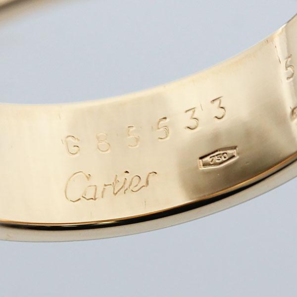 LOVE（Cartier） 新品仕上げ カルティエ Cartier ラブ リング #58 K18