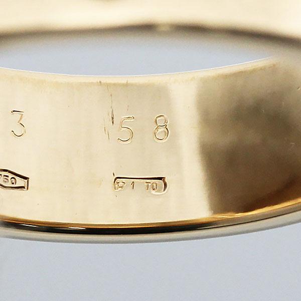 LOVE（Cartier） 新品仕上げ カルティエ Cartier ラブ リング #58 K18