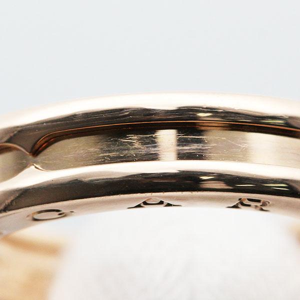ブルガリ BVLGARI ビー・ゼロワン リング K18PG #57 8.2g メンズ レディース 中古 正規品 18金 750 ゴールド アクセサリー ジュエリー_6
