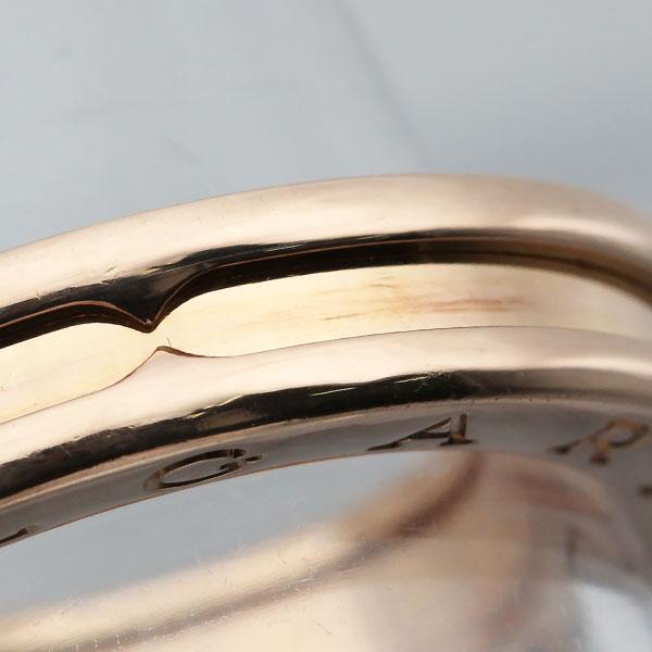 ブルガリ BVLGARI ビー・ゼロワン リング K18PG #57 8.2g メンズ レディース 中古 正規品 18金 750 ゴールド アクセサリー ジュエリー_7