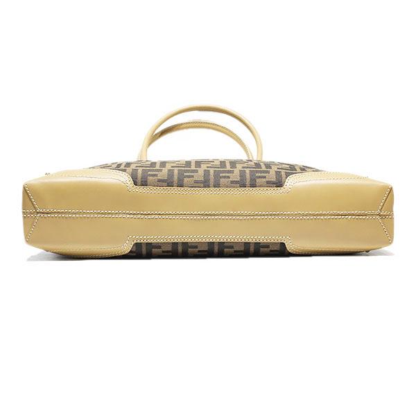 FENDI（フェンディ） FENDI 8BH085 トートバッグ ズッカ ブラウン