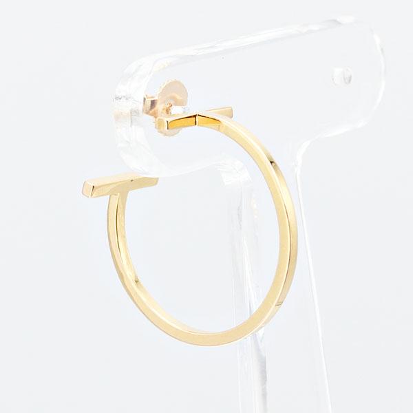 Tiffany T ティファニー TIFFANY&Co. Tワイヤー フープ ピアス