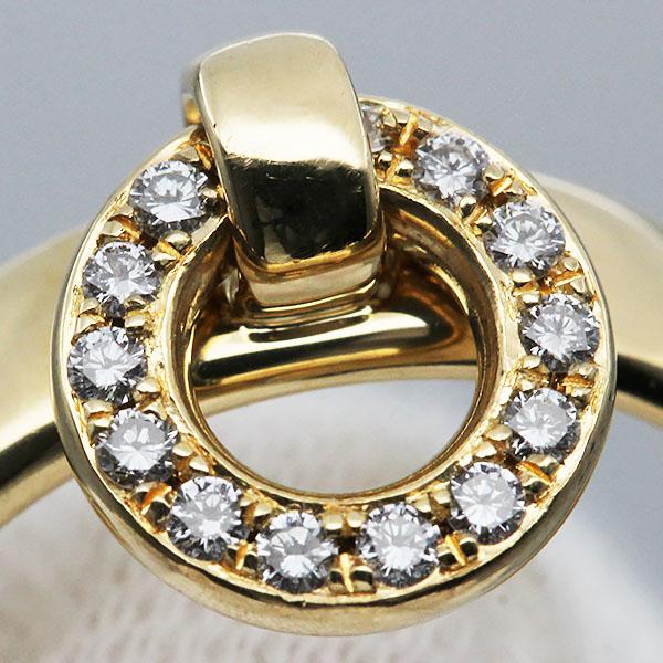✨✨Tiffany& Co.✨ティファニー✨K18✨ドアノック✨750✨リング✨ TIFFANY&Co.（ティファニー） ドアノック リング K18YG ダイヤモンド