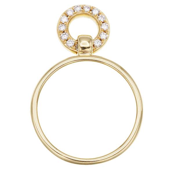 TIFFANY&Co.（ティファニー） ドアノック リング K18YG ダイヤモンド