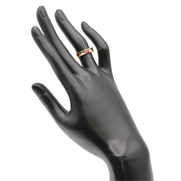 TIFFANY&Co.（ティファニー） スタッキングルビー リング K18YG 9号
