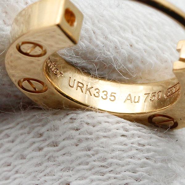 メンズ カルティエ ピアス フープ LOVE Cartier カルティエ ピアス 18 
