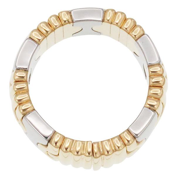 パレンテシ ブルガリ BVLGARI リング K18YG SS 13号 12.1g レディース 