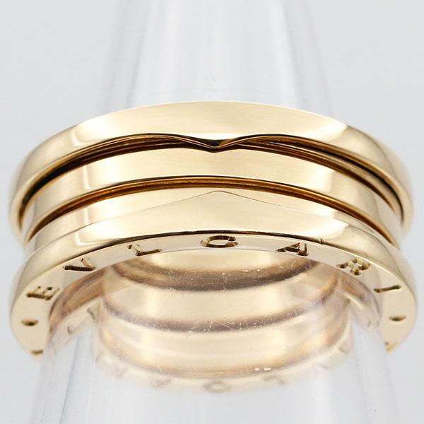 ビー・ゼロワン ブルガリ BVLGARI リング #60 K18YG 18金 ゴールド 750 